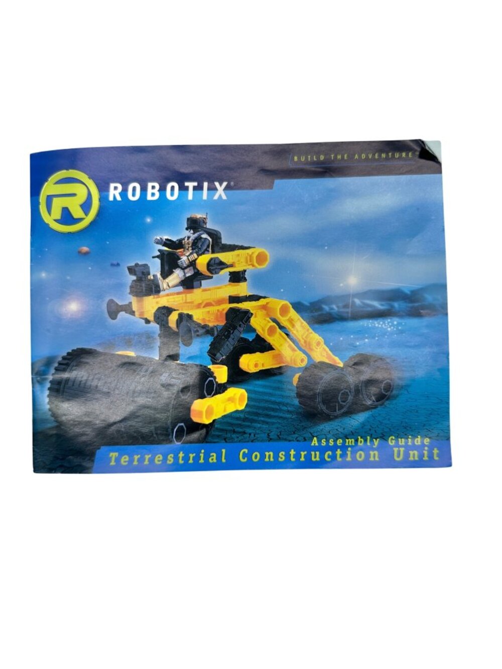 Robotix Terrestrial Construction Unit Model Kit with Assembly Guide 2 Pcs Short